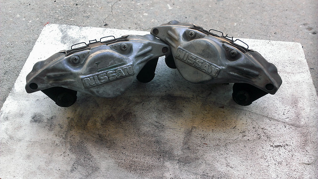 FL OEM Z32 300zx 30mm Aluminum Front & Rear Brake Calipers