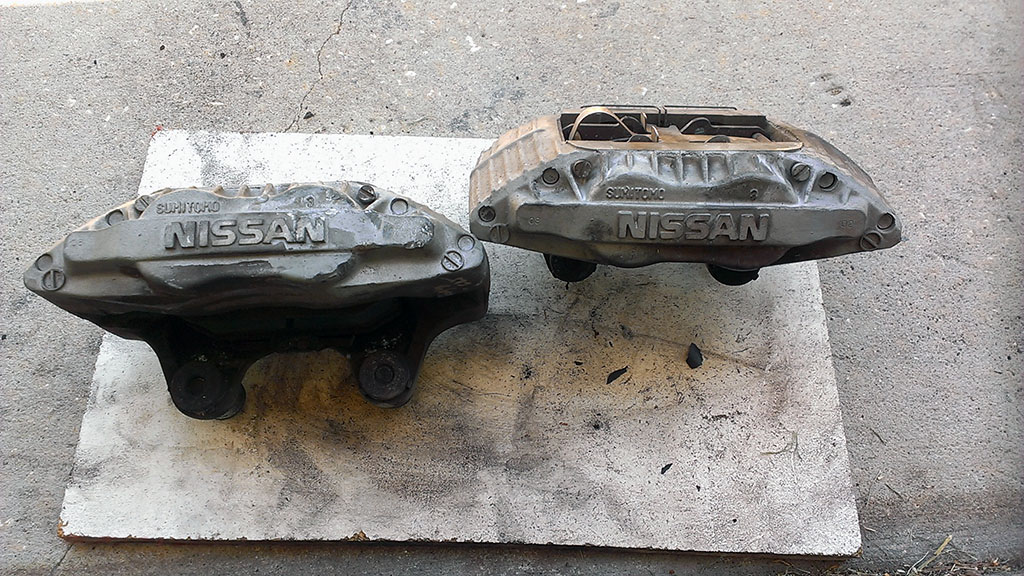 FL OEM Z32 300zx 30mm Aluminum Front & Rear Brake Calipers